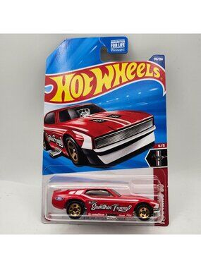 Hot Wheels 71 Mustang Funny Car Ford Red 2025 Mustang 60 4/5 175/250